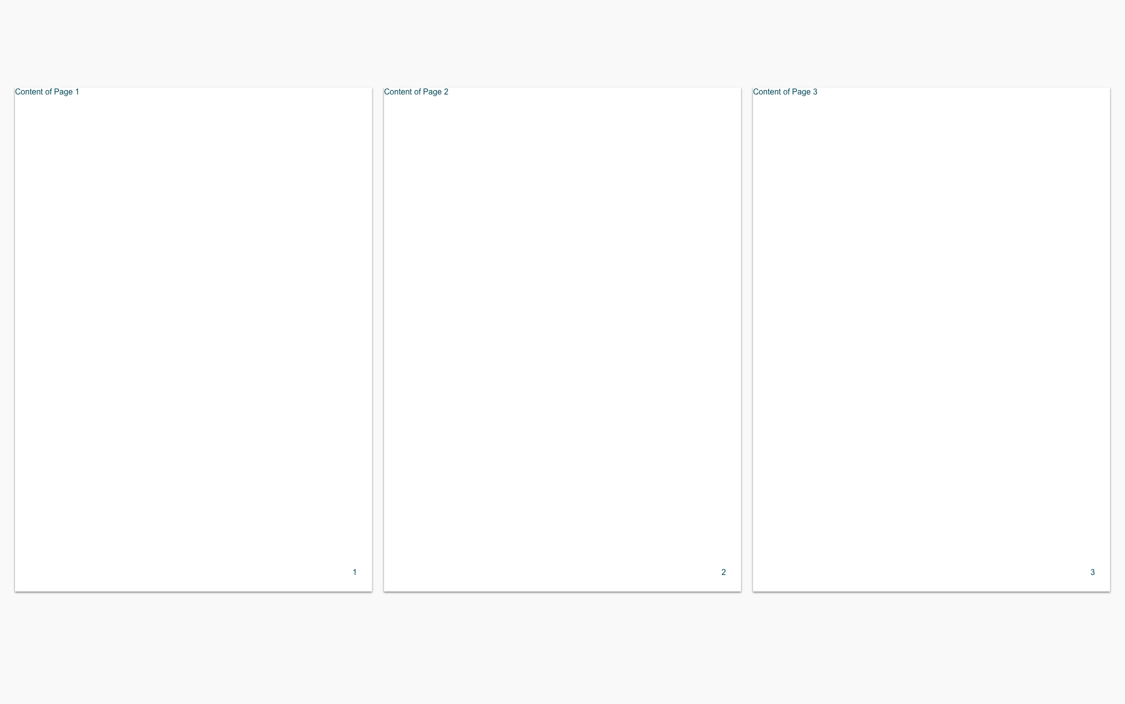 CSS counter page numbers