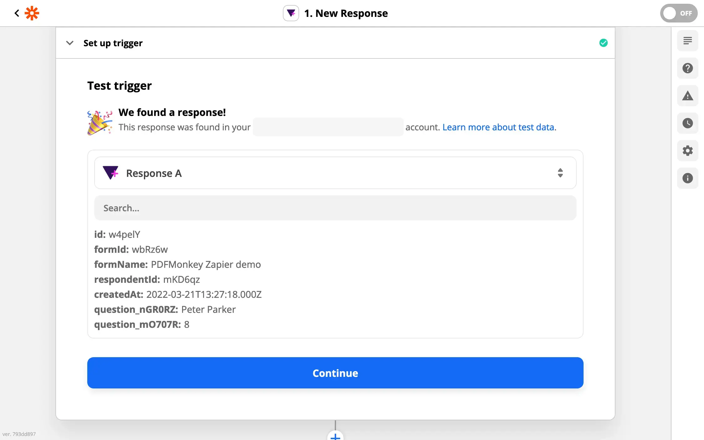 Connexion de votre compte PDFMonkey